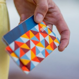Billetera Triángulos