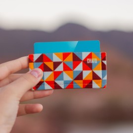 Billetera Triángulos